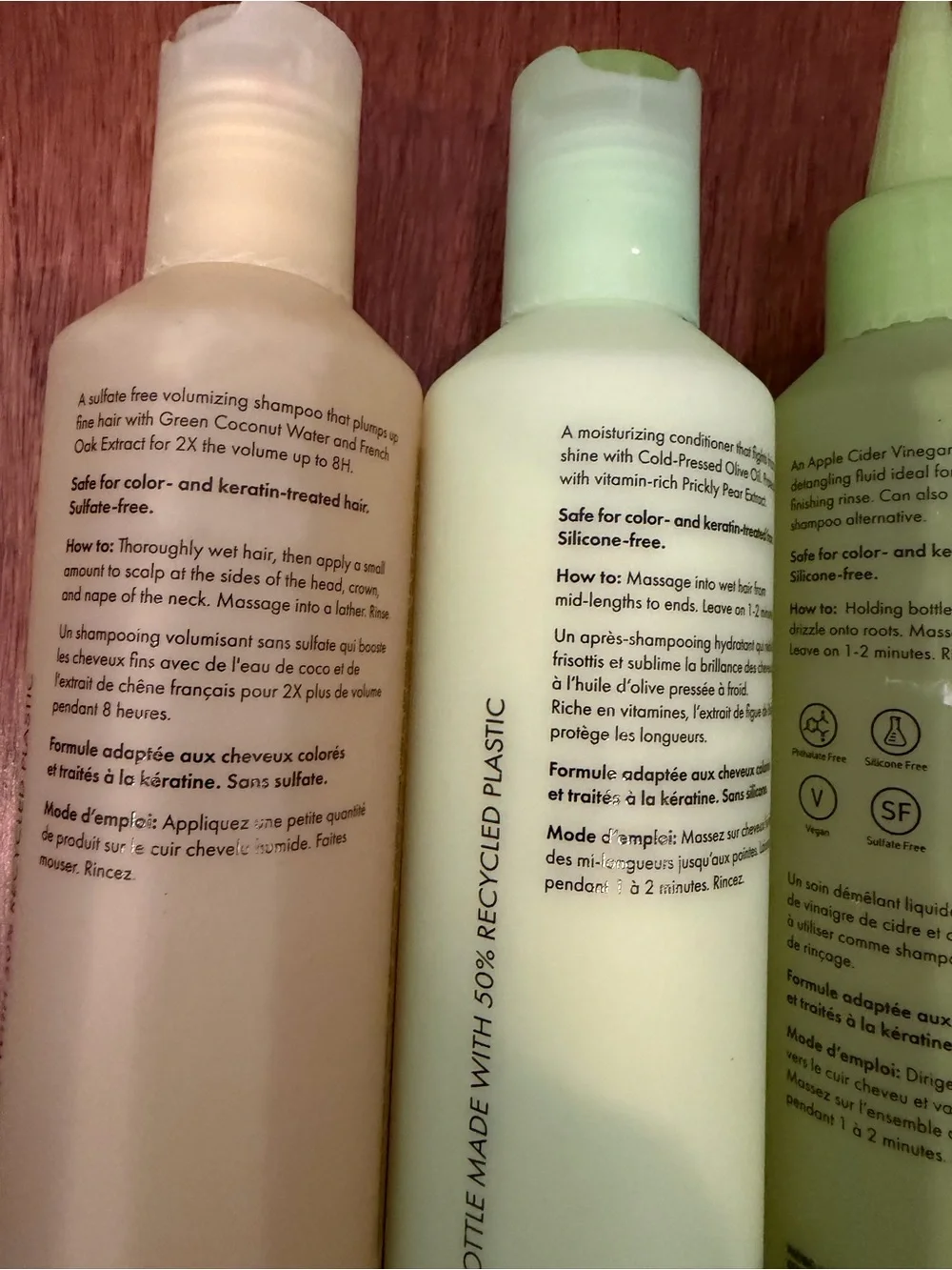 Fekkai shampoo/conditioner/ scalp rinse/ scalp mask.